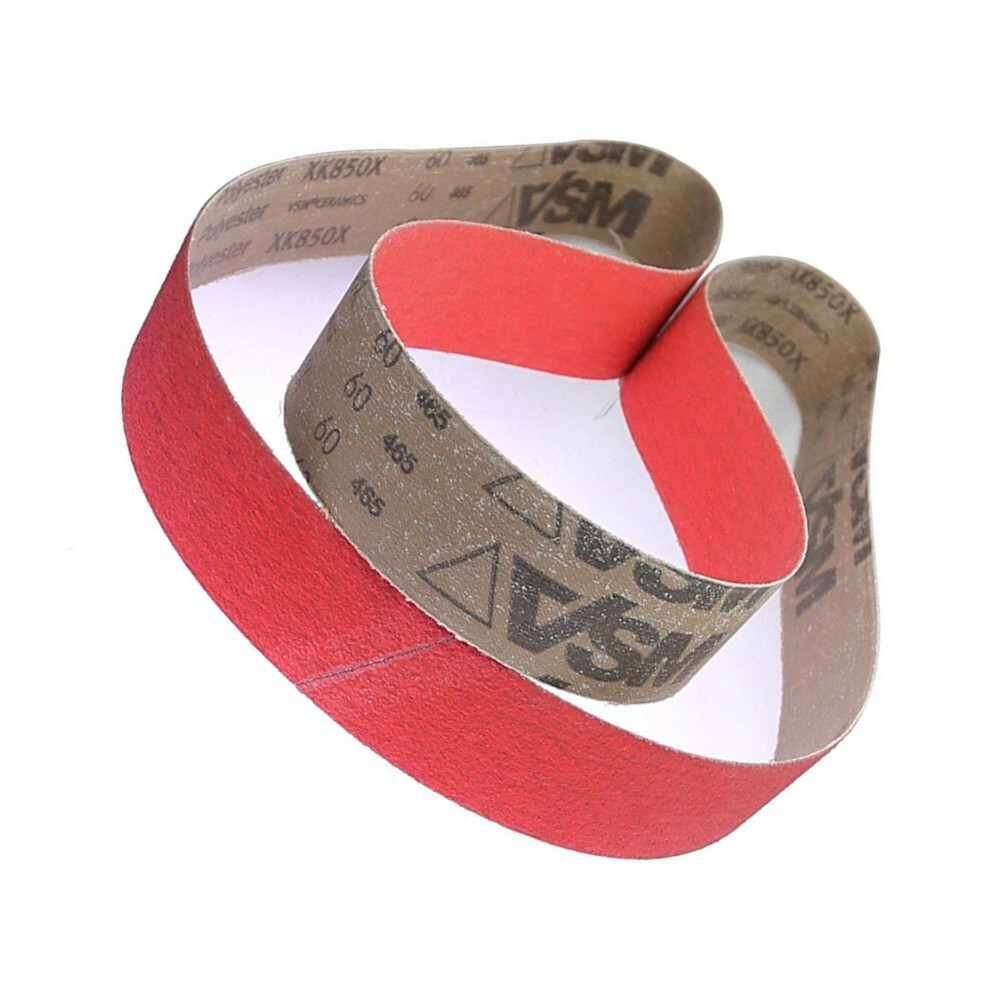 1 Pcs XK850X Ceramic Sanding Abrasive Belts for Superhard Steel Grinding P36-120
