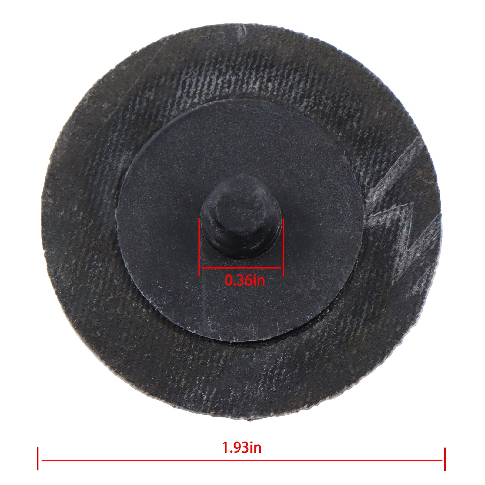 150 Pcs 2″ 36 Grit Roll Lock Die Grinder Sanding Discs Medium Torque Sand Discs