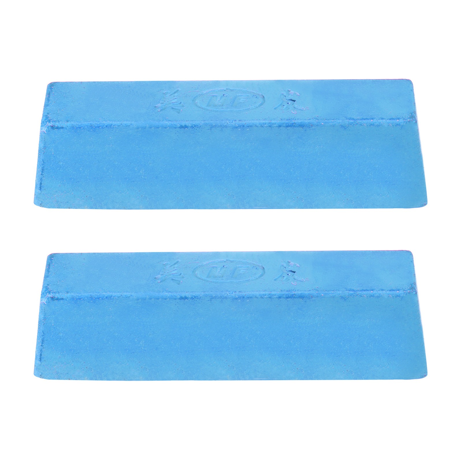 2pcs Metal Buffing Polishing Compound Bars, 16oz, Blue, Medium-Fine Polish