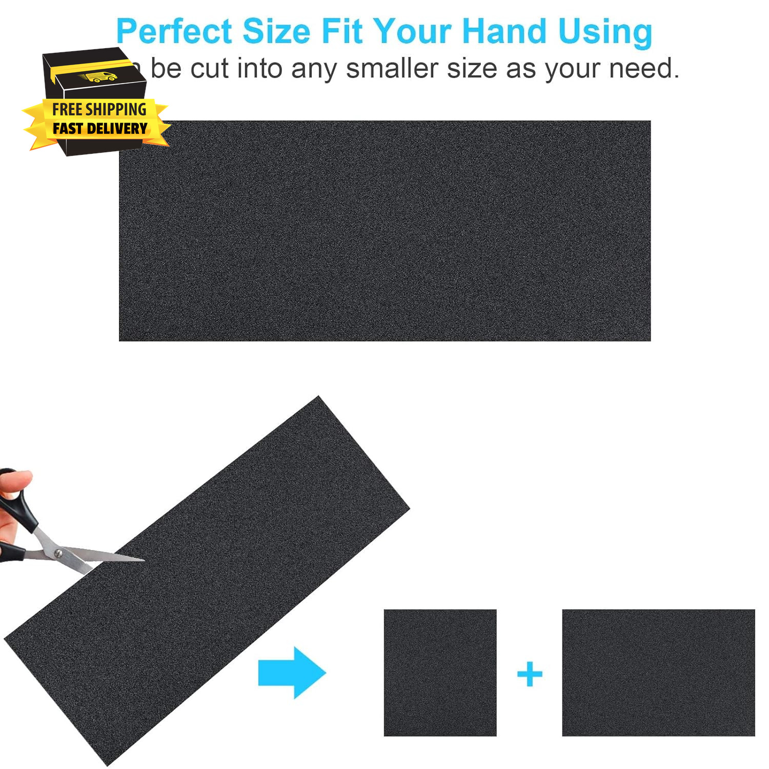 Sand Paper, 48 PCS Sandpaper, 120 to 5000 Assorted Grit Sandpaper Sheets, 9 X 3.