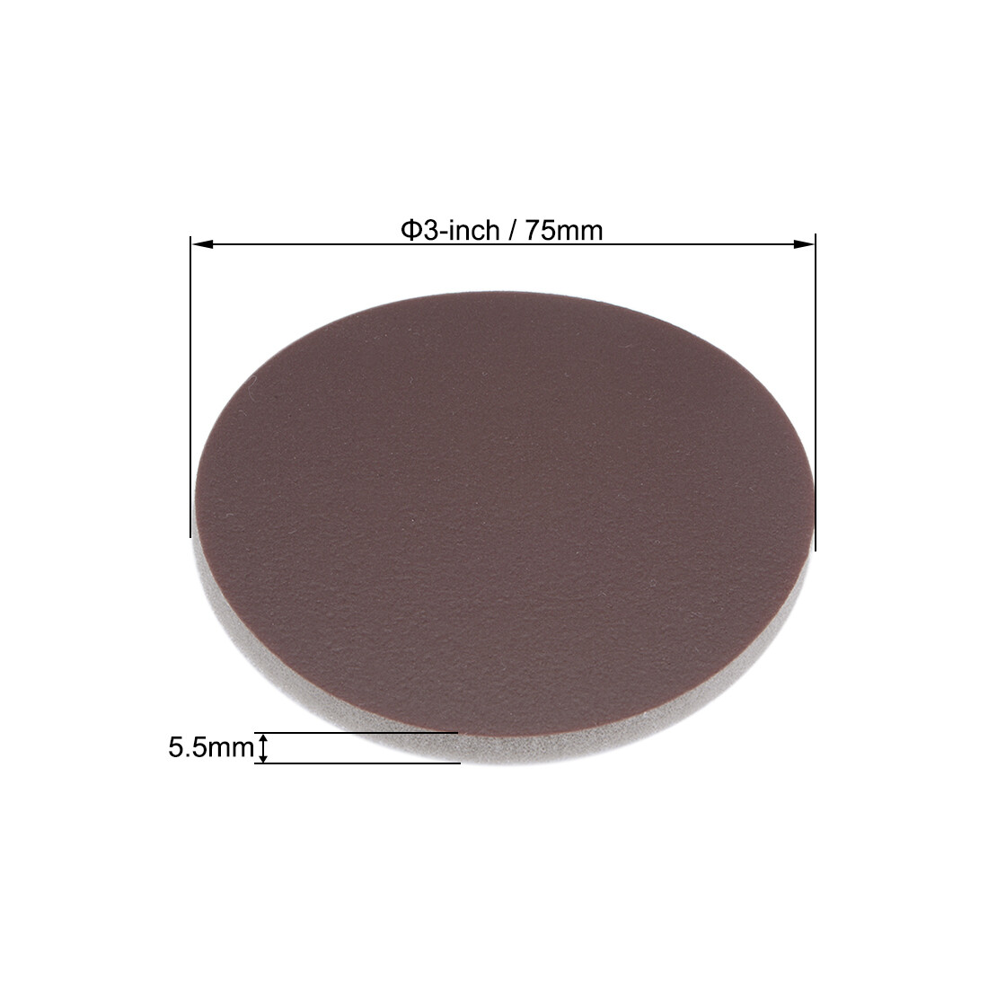 20Pcs 3-Inch Sanding Sponge Hook and Loop Sanding Disc Corundum 3000 Grits