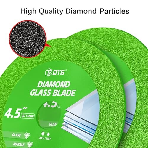 Pcs Diamond Glass Cutting Discs for Angle Grinder – Ultra-Thin Tile & 4.5″ 5