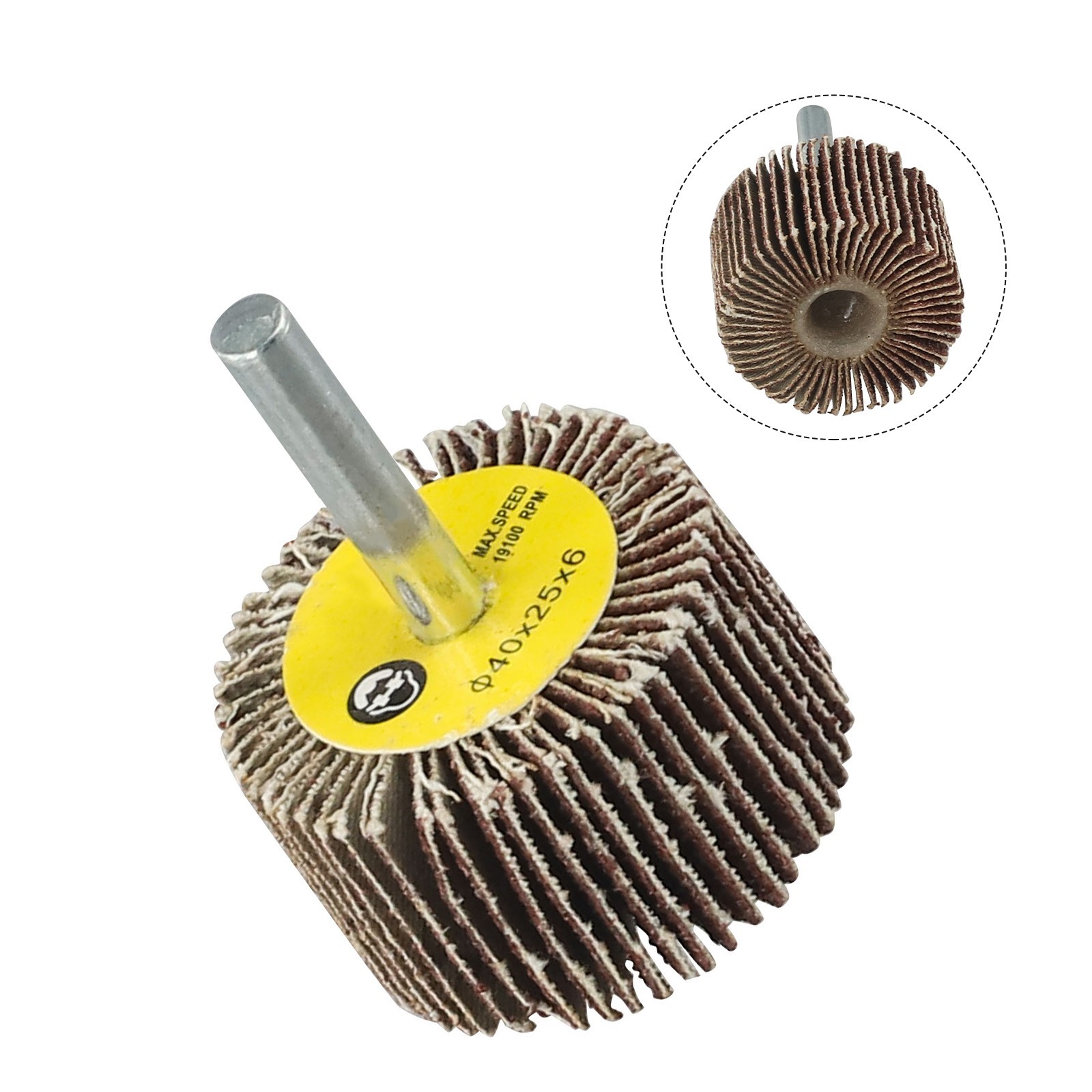 Sanding Wheel Head Polishing 1 Pcs 80/60/50/40/30/25/20/16mm Emery Cloth