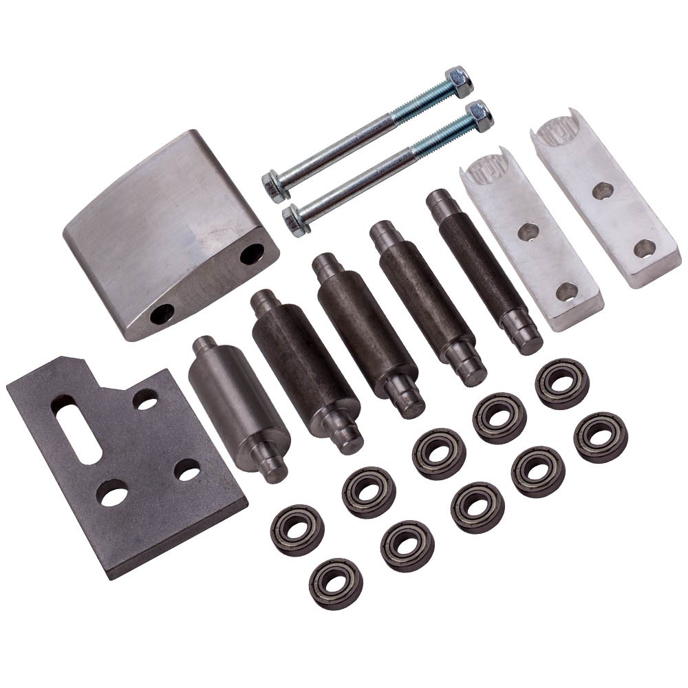 Steel Small Wheel Holder for tooling arms/2×72 belt grinders 5 small wheels
