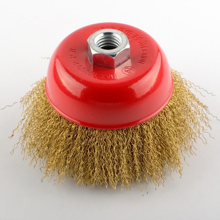 2/3/4/6/8″ STEEL WIRE WHEEL/CUP BRUSHES FOR BENCH GRINDER 1/4 5/8 1/2 ARBOR