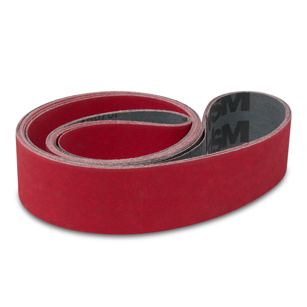 2 X 42 Inch 180 Grit Metal Grinding Ceramic Sanding Belts, Long Life Pack of 6