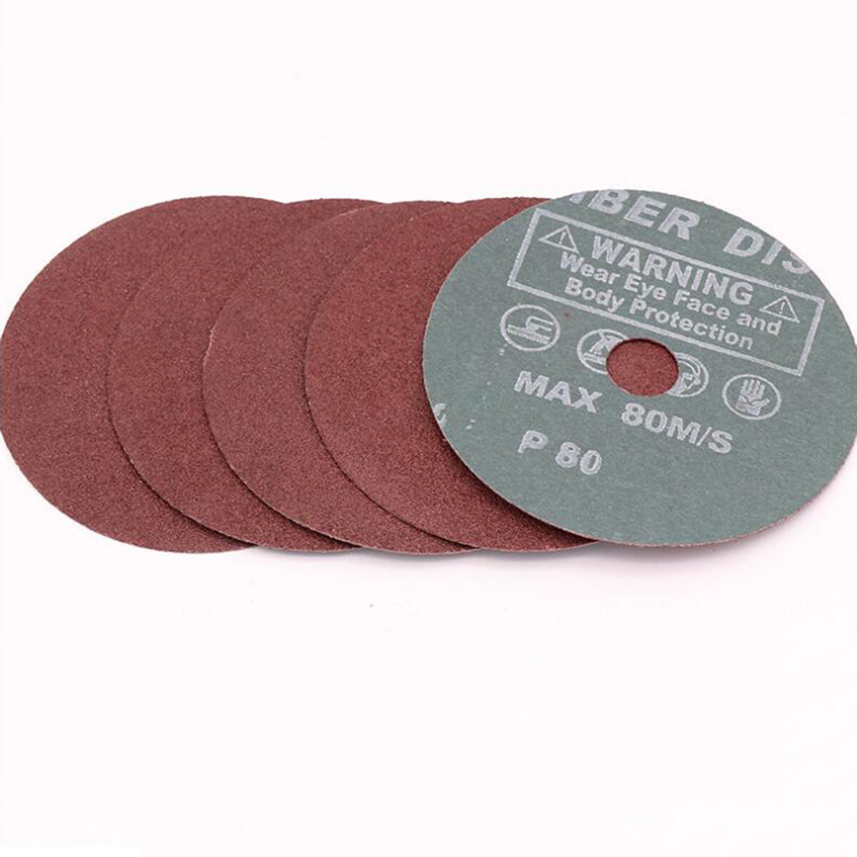 100mm 125mm Sanding Discs 4″/ 5″ Steel Paper Grinding Polishing Pad Grit 36-120#