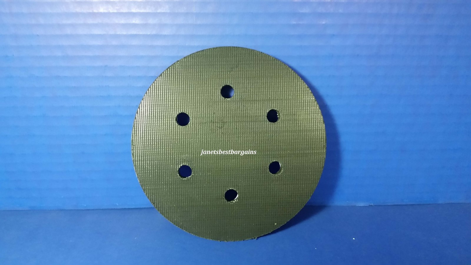 Porter Cable 18001 Aftermarket 6″ 6 Hole Hook & Loop Sander Pad 5/16″-24 Thread