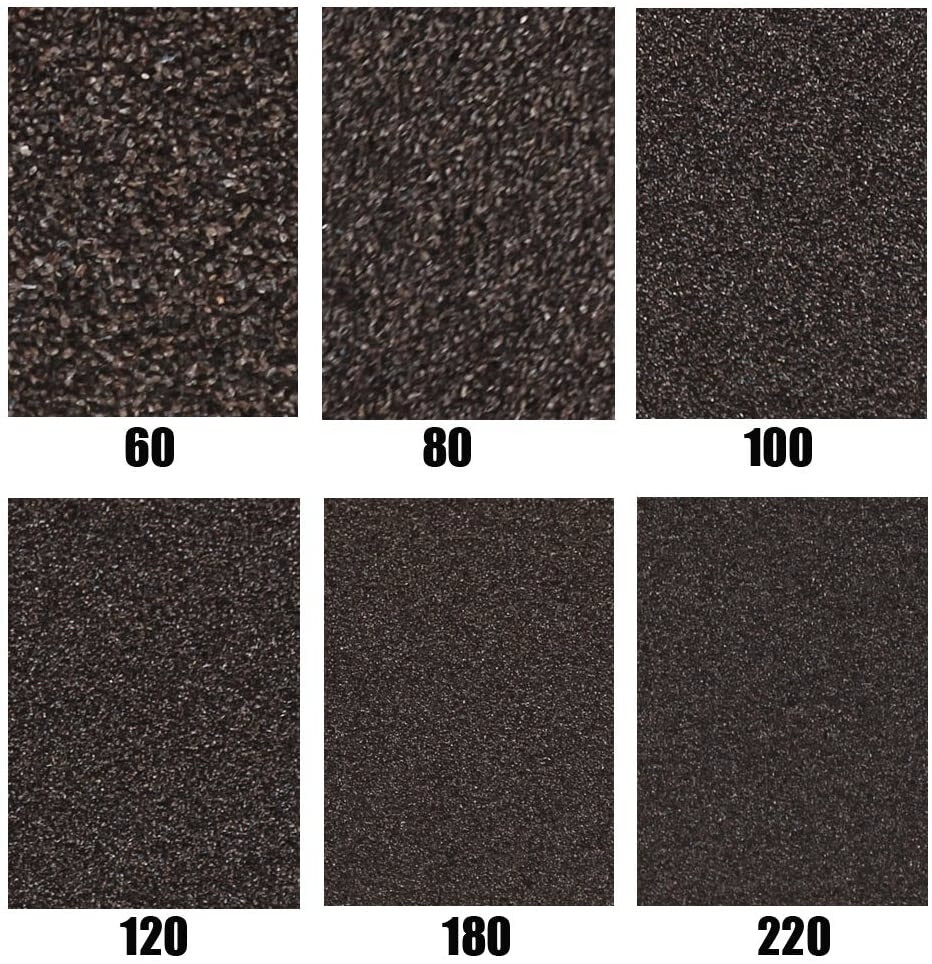 60PCS Drywall Sanding Sponge Blocks P60/80/100/120/180/220 Assorted Grit Wet Dry