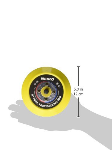 NEIKO 30261A 5” Sanding Pad with Vinyl PSA Backing 5/16” Arbor with 24 Thread…