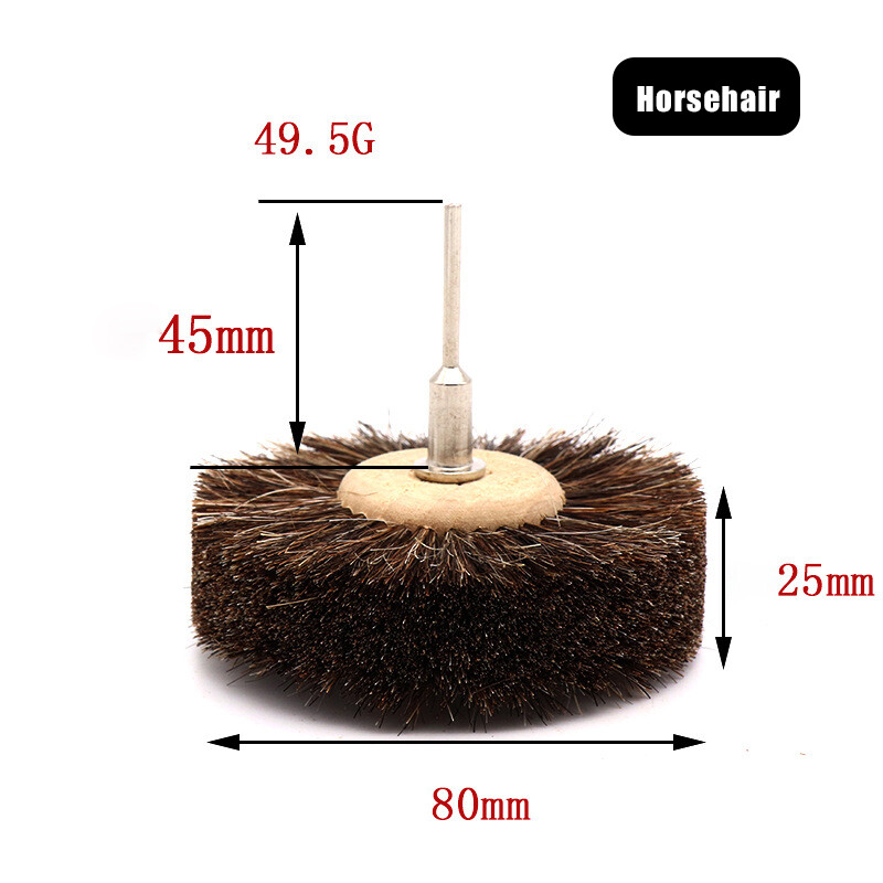 Horsehair / Sisal Polishing Wheel Abrasive Brush Grinding Buffing Wheels Jade