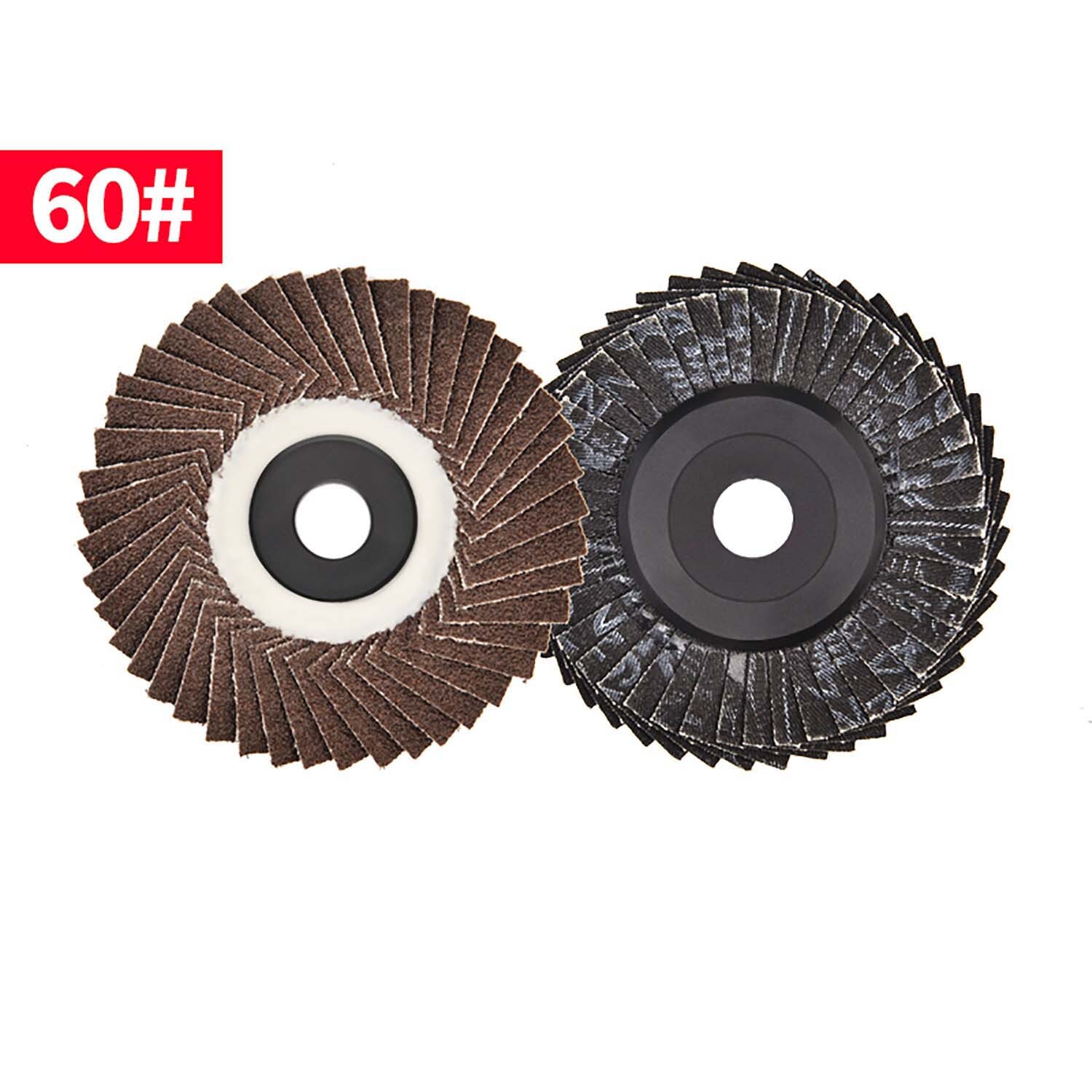 4 Inch 60 80 120 240 320 Grit Flap Disc Angle Grinder Sanding Grinding Wheels