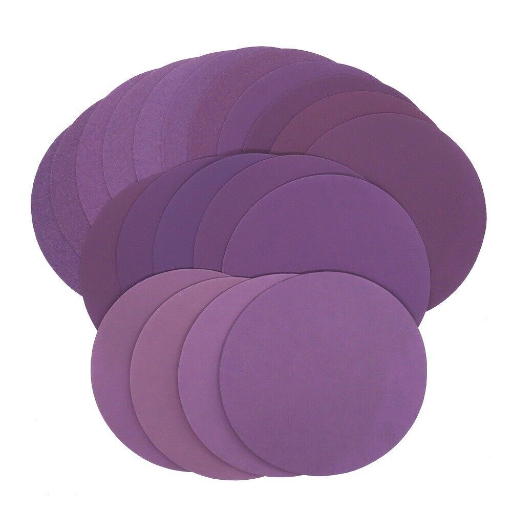 Sanding Discs Wet&Dry 6 Inch 150mm Sanding Pads Hook & Loop Sheets 60-10000Grit