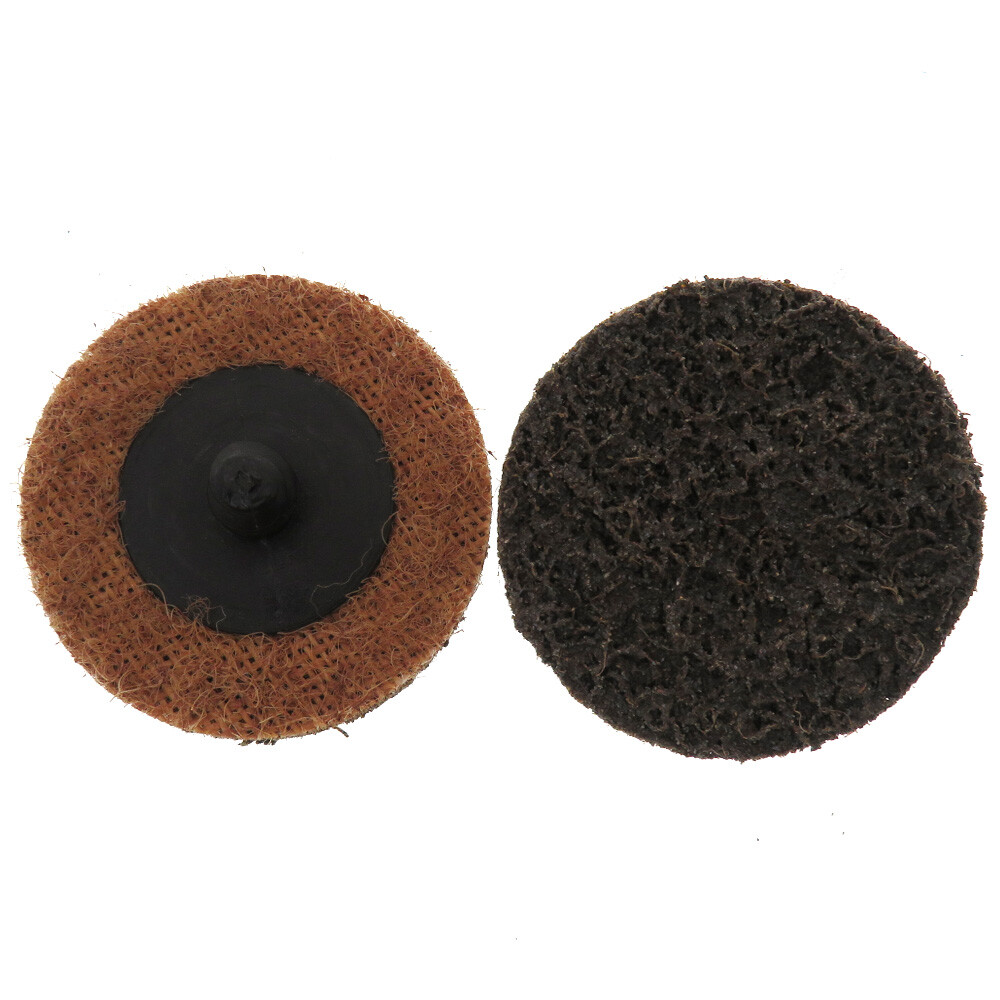 46Pcs 2 in Roll Lock Surface Conditioning Die Grinder Quick Change Sanding Discs