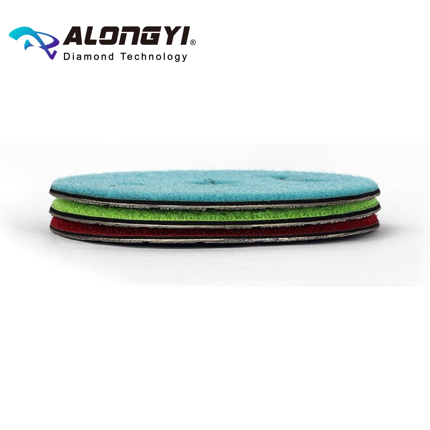 6″ inch Vacuum Brazed Diamond Gringing Pads for Granite Glass Concrete Ceramics