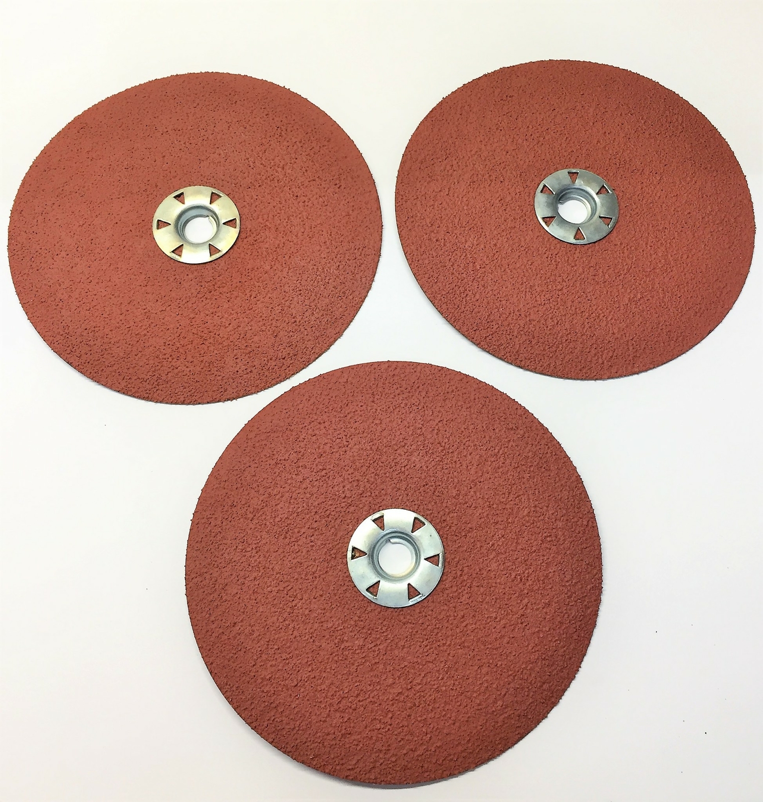 GARD Carbon Steel 36 Grit 7″x5/8-11 Arbor Sanding Disk 5723-7-36 [Lot of 3] NOS