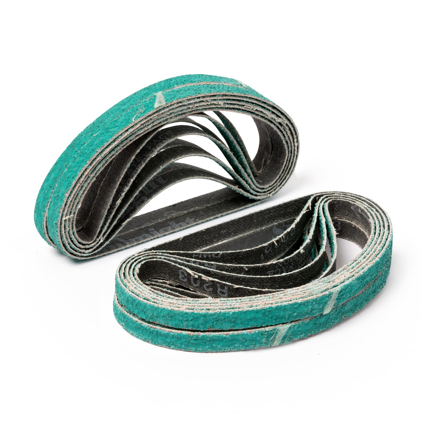 20 PCS 3/8×13 Inch Zirconia Sanding Belts 40 Grits Belt Sander Paper Wood