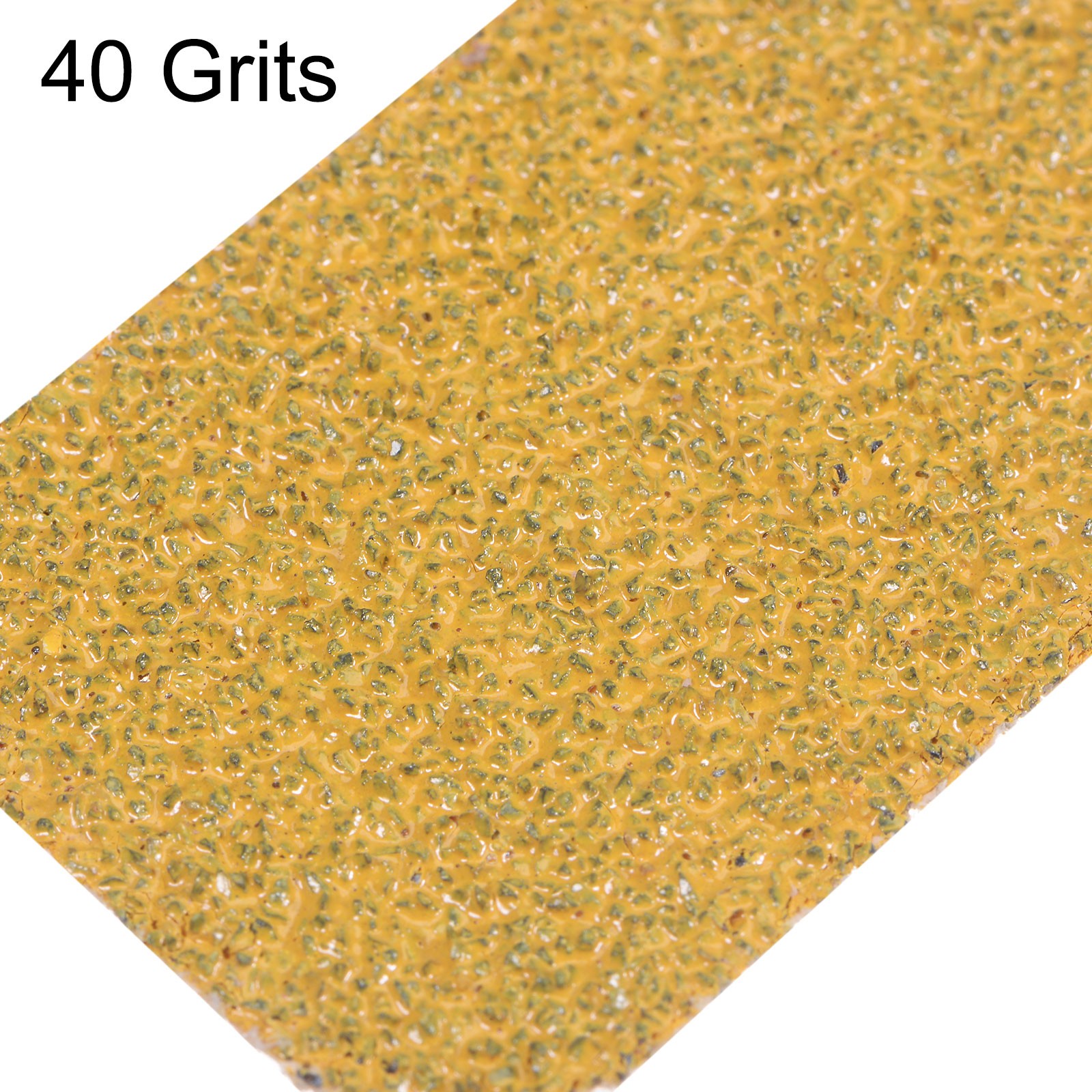 100pcs Micro Detail Sander Paper 40 Grit 3.5 x 1.2 Inch Finger Sander Sandpapers