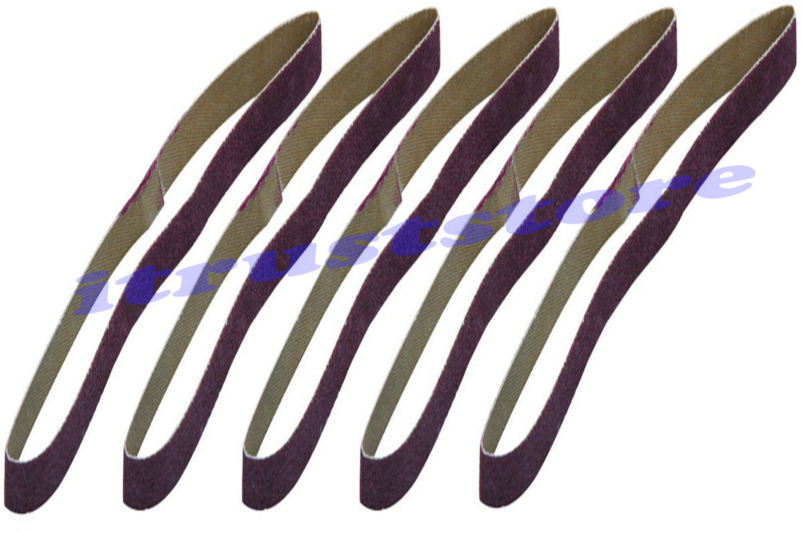 5PC 3/8″ x 13″ SANDING 3/8×13 INCH MINI SANDPAPER BELTS FOR AIR SANDER