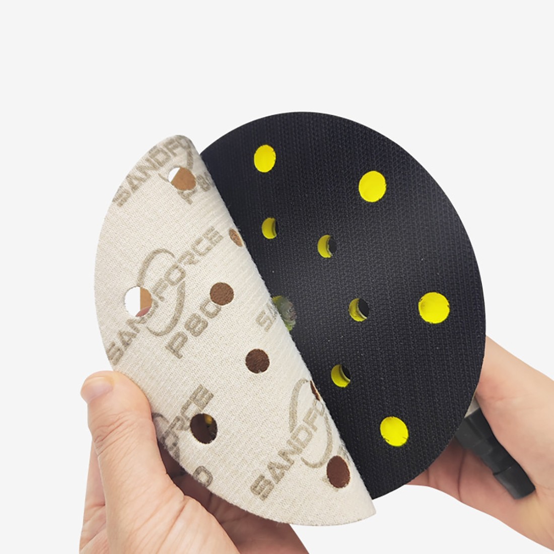 1/2/5/6 inch Aluminum oxide Hook & Loop Round Dry Sanding Discs 60~2000 Grit