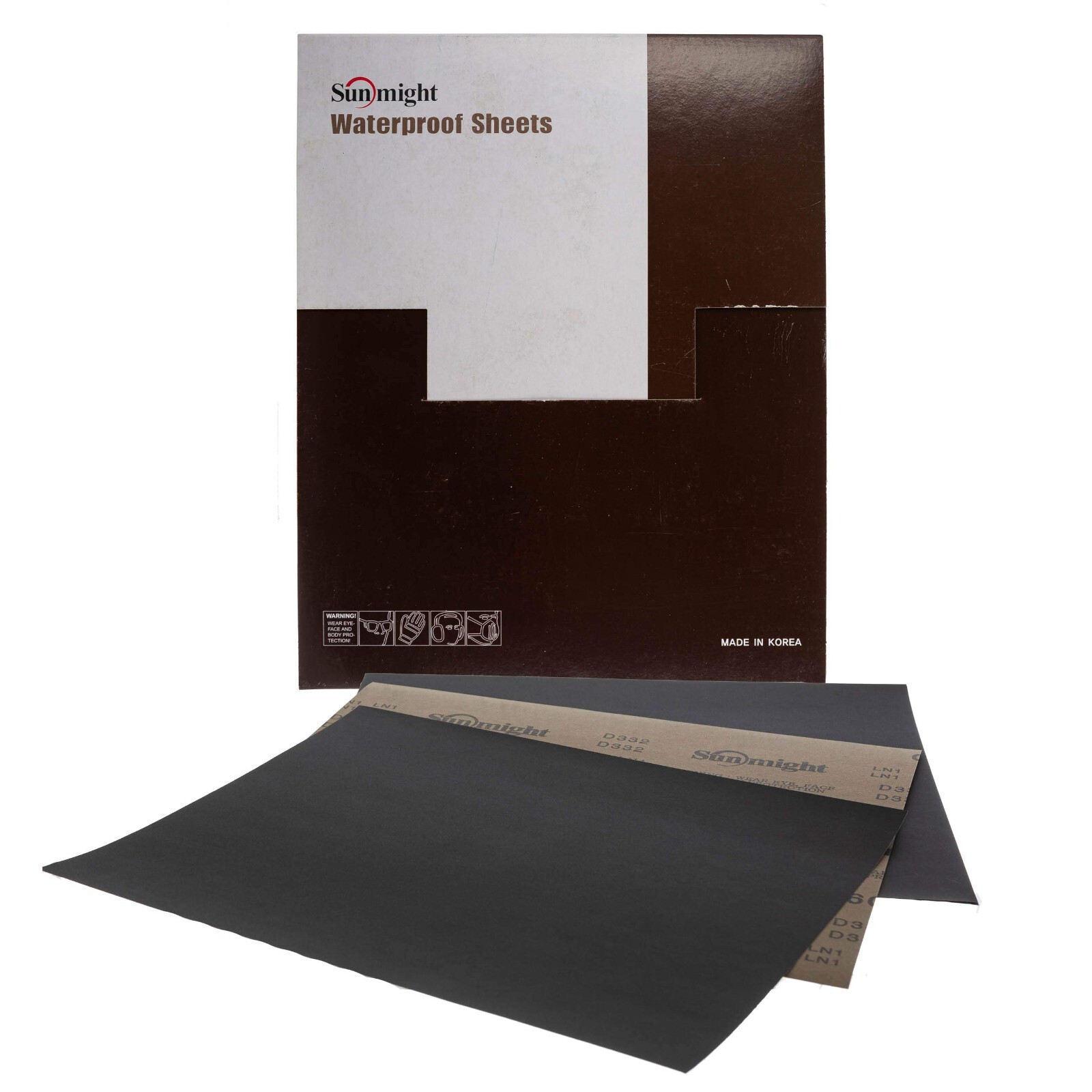 Sunmight Waterproof Wet or Dry Sandpaper (220-3000 Grit) 50 Sheets
