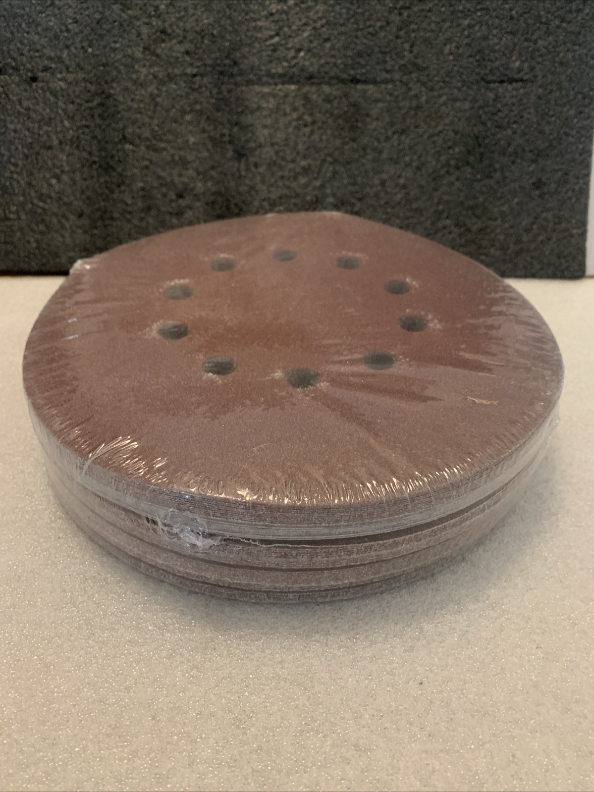 50 PCS 9”, 10-Hole Hook-and-Loop Sanding Discs for Drywall Sander Variety Pack