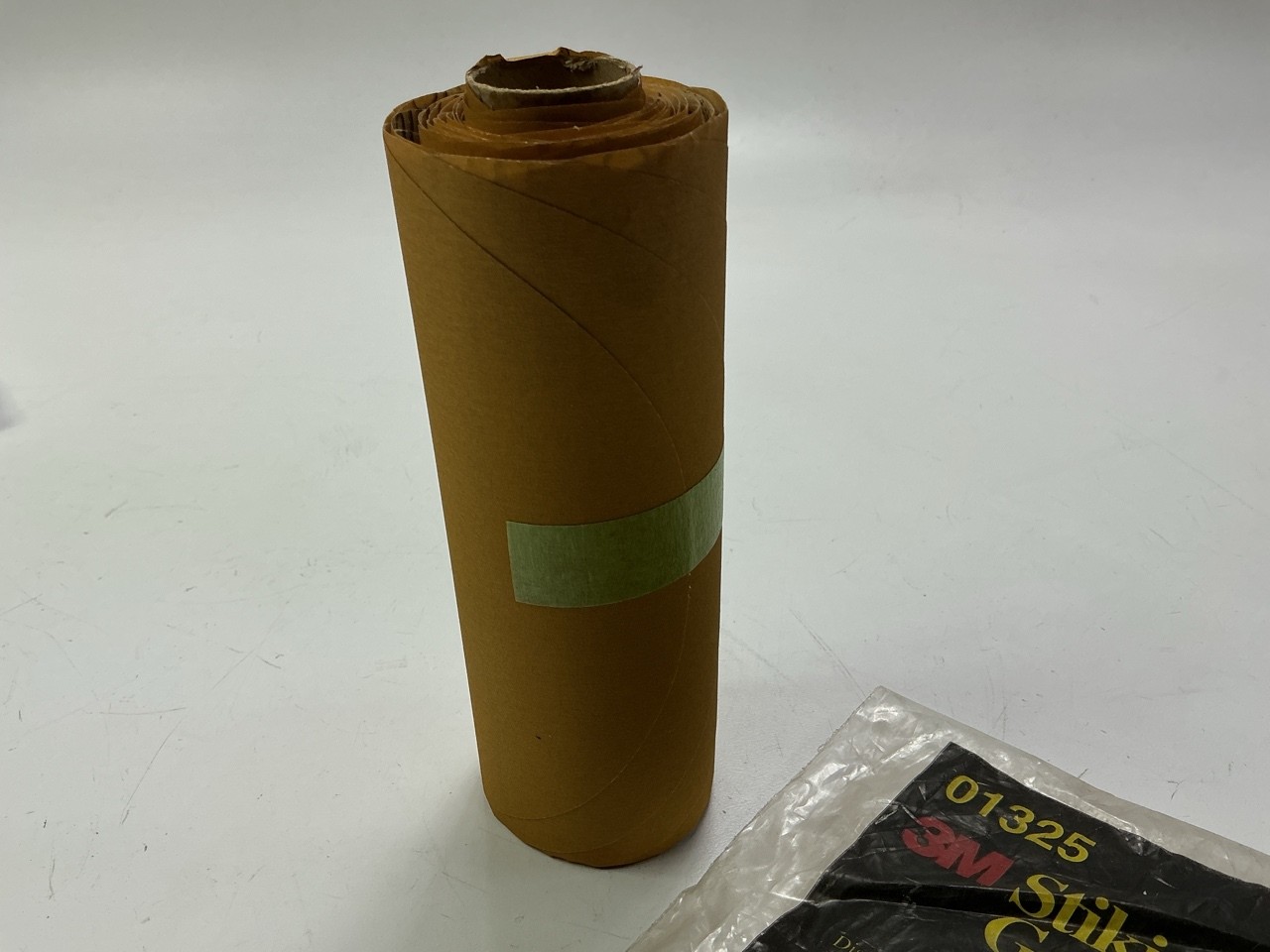 3M 01325 Stikit Gold 6″ P320 Grit Film Sanding Disc Roll, 75 Discs Total