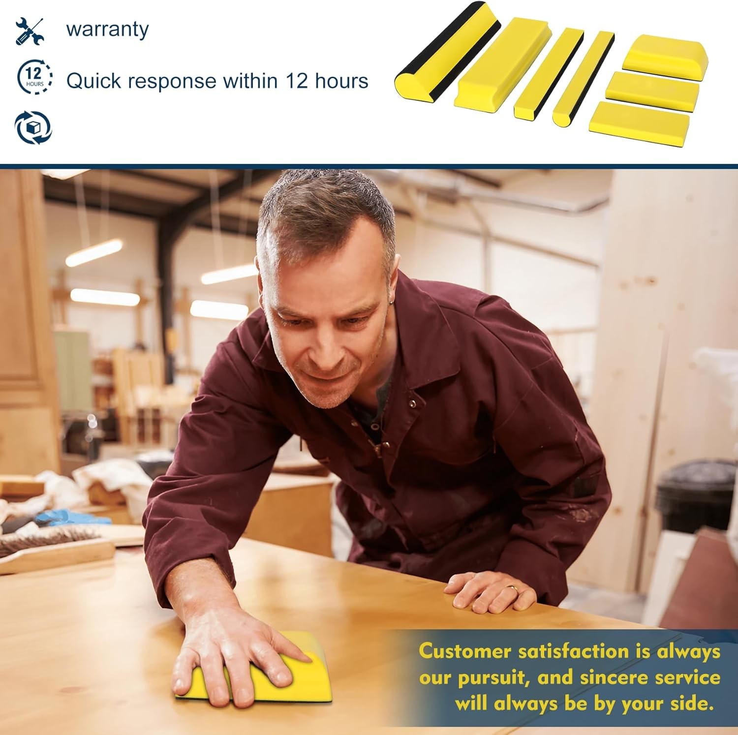 Sanding Block Kit 7 PC – Auto Body Sanding Block kit