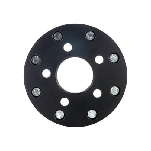 Black Forged 5×4.5 to 8×170 Wheel Adapters 1.5 Inch 14×1.5 1.5 Inch – Pack of 2