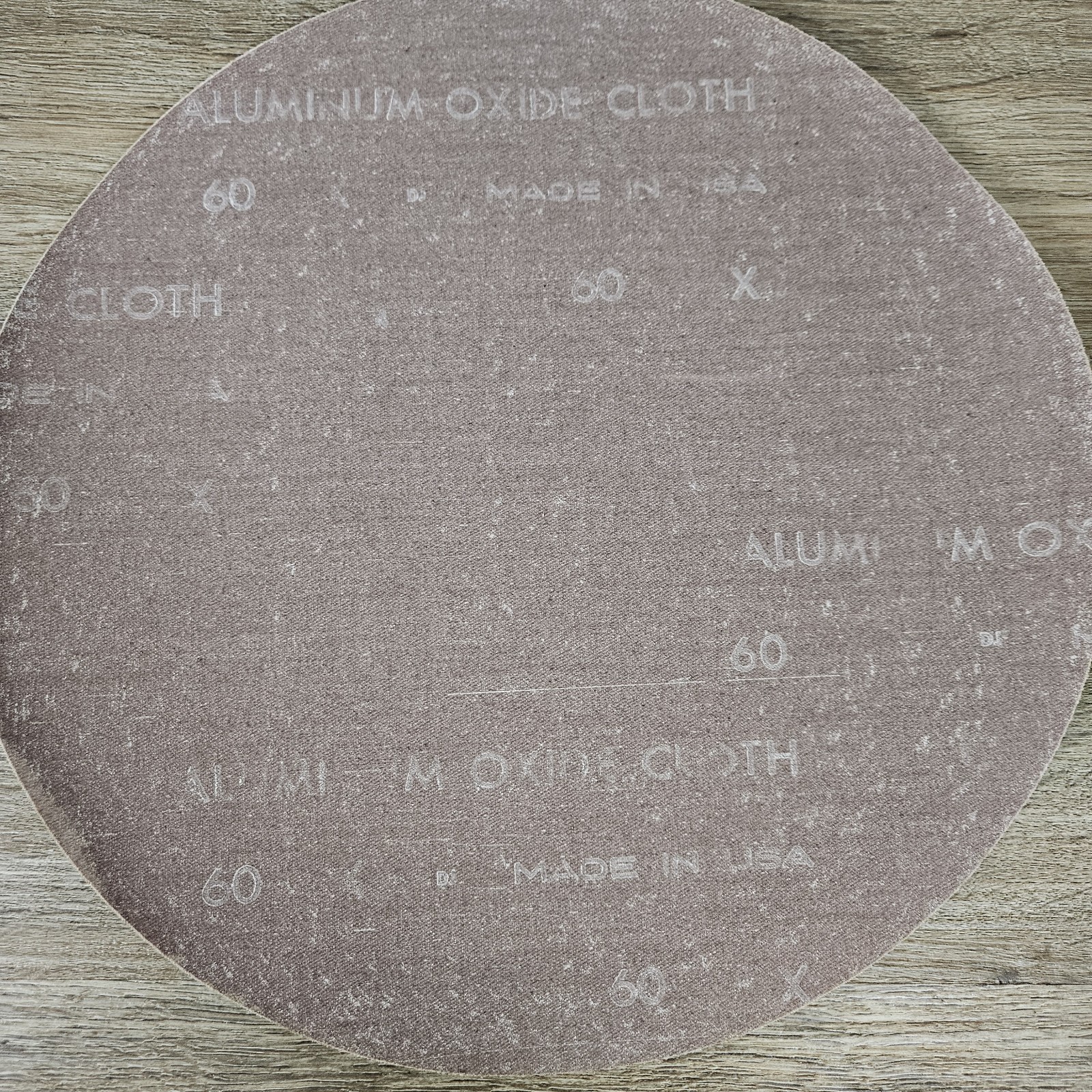 ARC Abrasives 12 Inch Sanding Discs Wheels Aluminum Oxide 60 Grit LOT OF 14