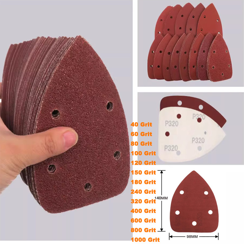 Mouse Sander Sanding Sheets Pad For Black & Decker Palm Sandpaper 40 – 1000 Grit