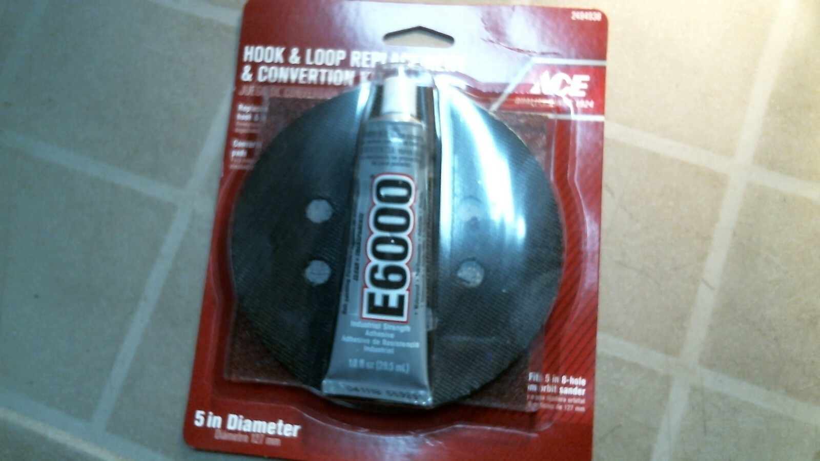 ACE 2494938 Hook & Loop Replacement & Convertion Kit, E6000, FREE SHIPPING