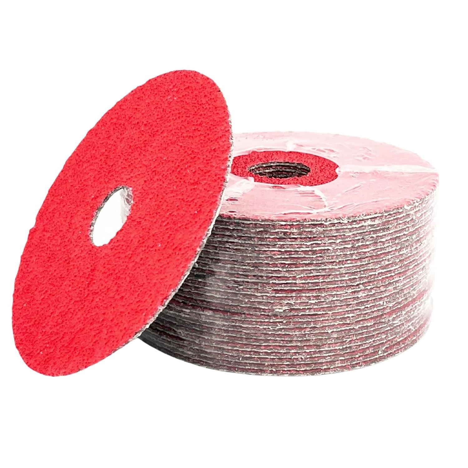 Self-Sharpening 5″ Ceramic Sanding Discs – 25 Count for Alloys & Metals