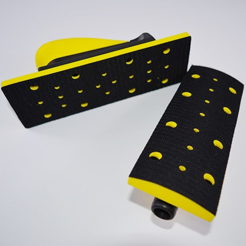 Vacuum Hand Sanding Blocks Multi Hole Hook and Sanding Disc Tool