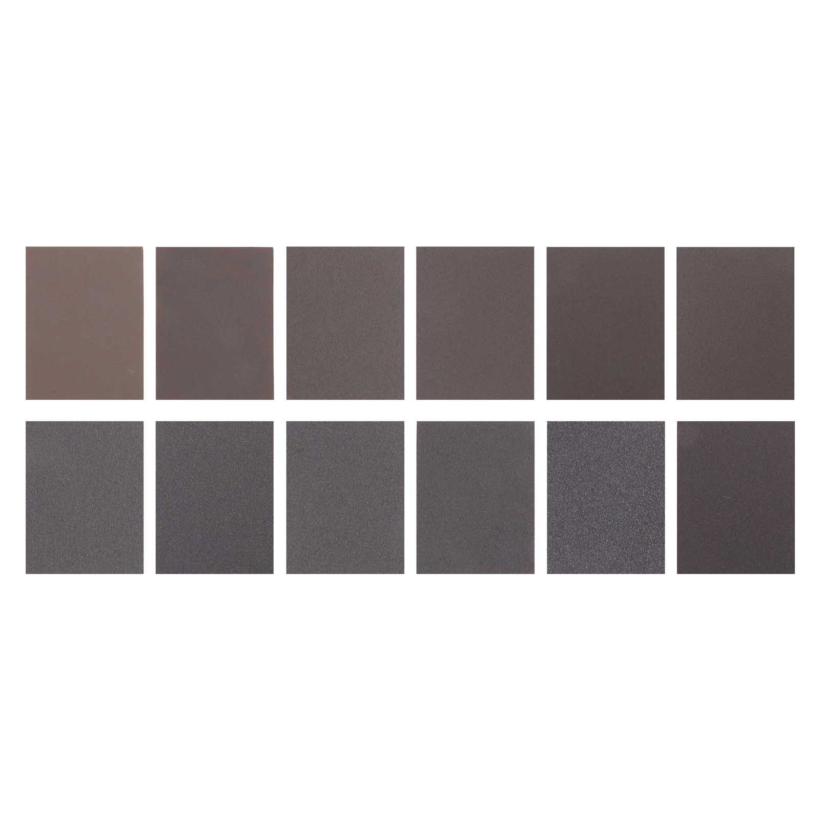 Various Grit Sandpaper Sheets for Automotive Paint and Metal Finishing