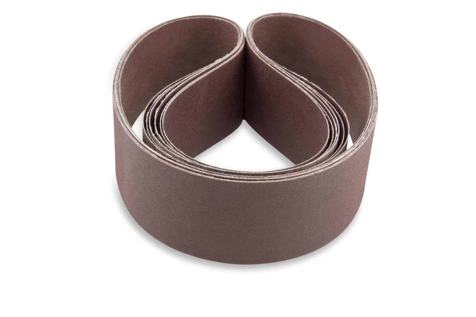 1 X 30 Inch 220 Grit Flexible Aluminum Oxide Multipurpose Sanding Belts, 12 Pack