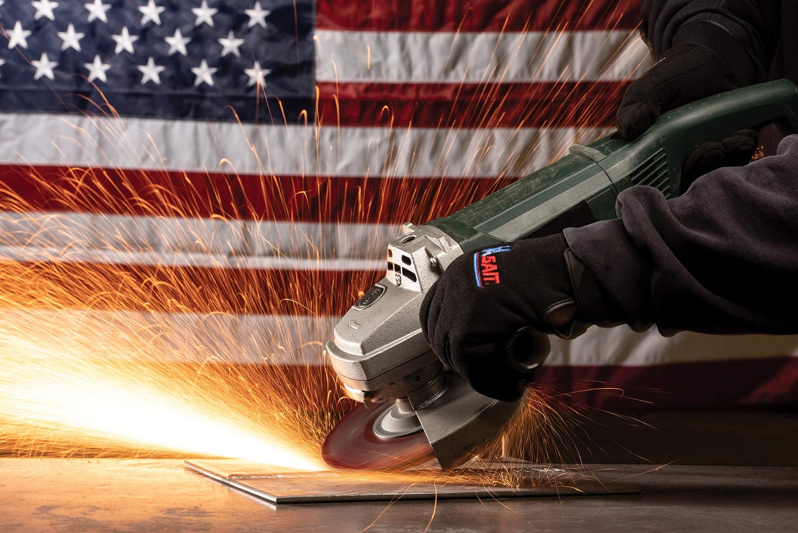 United Abrasives-SAIT 20078 A24N Fast Grinding Wheel 6″ x 1/4″ x 7/8″ Type 27, 2