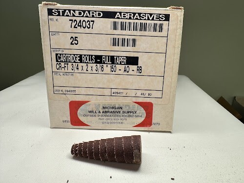 STANDARD ABRASIVE 724037 CR-FT 3/4″X2″X3/16″ 150 GRIT AO-RB BOX OF 50