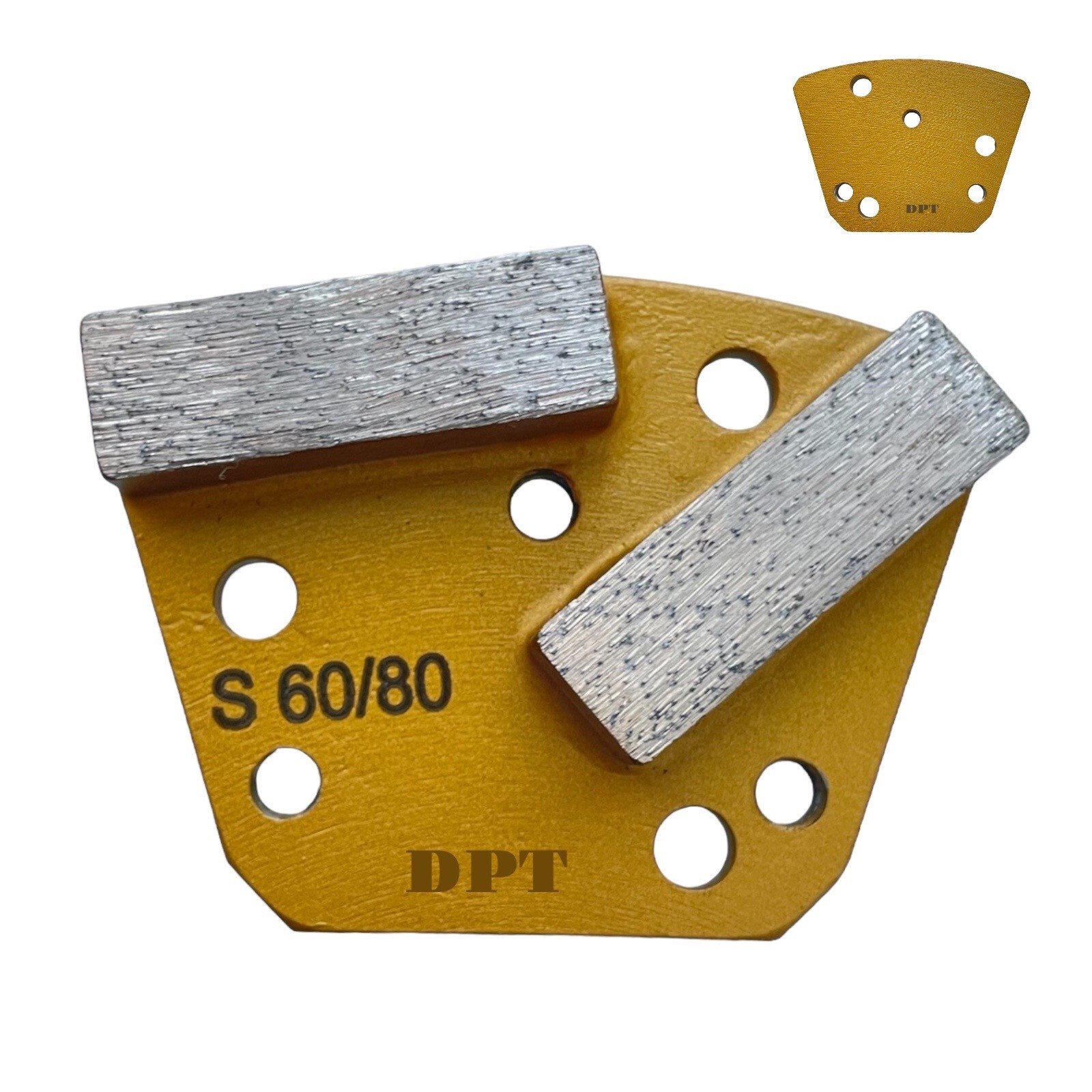 Grinder Tooling for Bolt on Diamatic Sase CPS Concrete Grinder Soft Bond 60 Grit