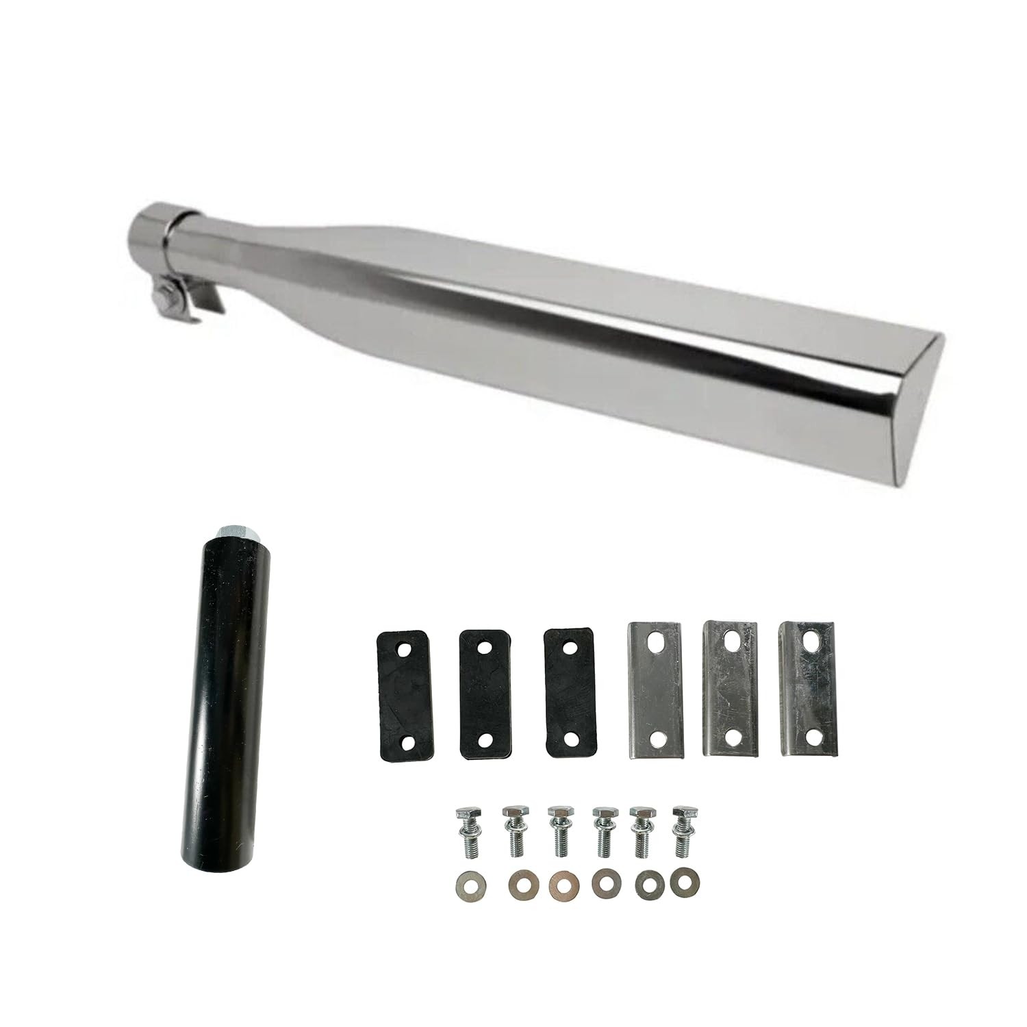 IBESTWOLF 2PCS Stainless Steel Quarter Fender Bracket for Semi Truck