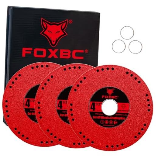 4-1/2 Inch Metal Diamond Saw Blades, Multi-Purpose Cut Off & Grinding Wheel