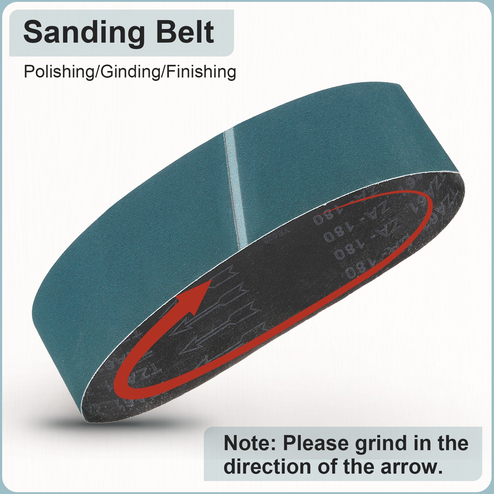 3/8 x 13 Inch Sanding Belts, 40 Pcs 40/60/80/120 Grit Zirconia Belt