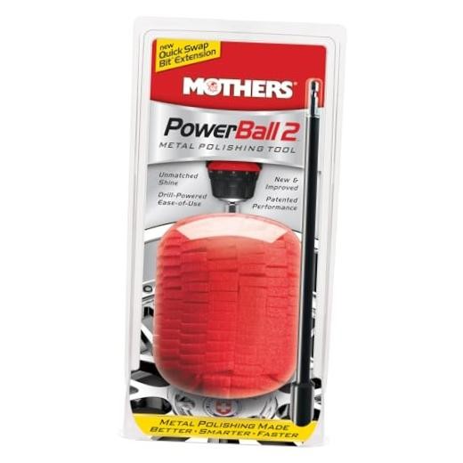 PowerBall 2, Polishing Tool with 10” Quick Swap Bit (05143) | Drill-Powered,