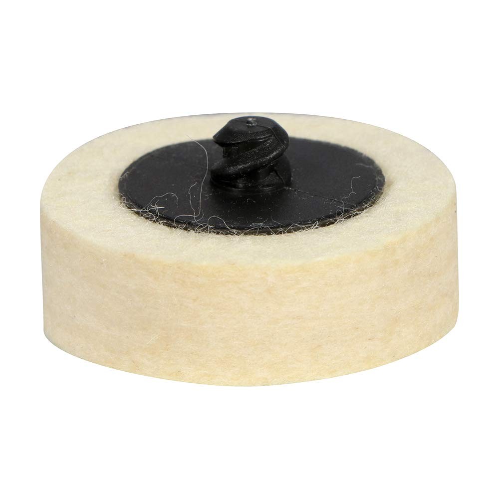 Polish Plus Felt Quick Change Buffing Discs – 10 Pack (2″)