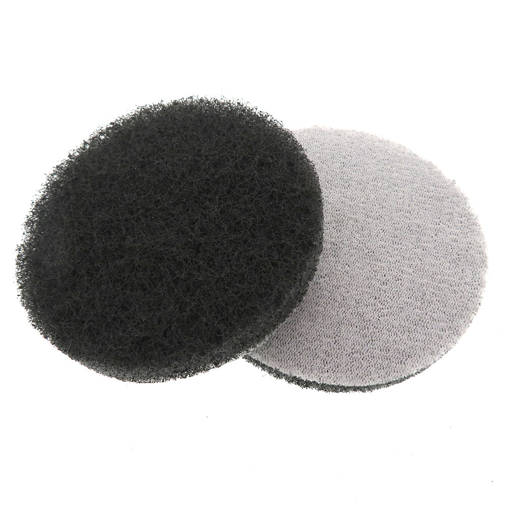 1″-7″ Flocking Sanding Discs Nylon Fiber Scouring Pads Hook & Loop Scouring Pad