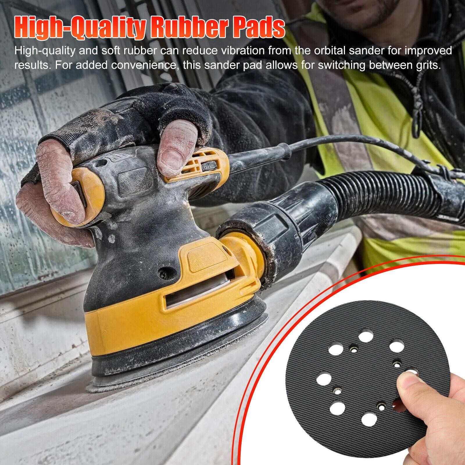 1PCS 5 Inch Orbital Sander Pad Replacement Hook Loop For Dewalt DWE64233 N329079