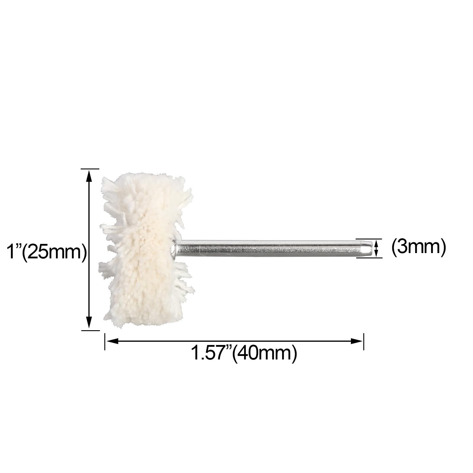 30pcs Cotton Polishing Buffing Wheel for Rotary Tool Polising Kit Polishing …
