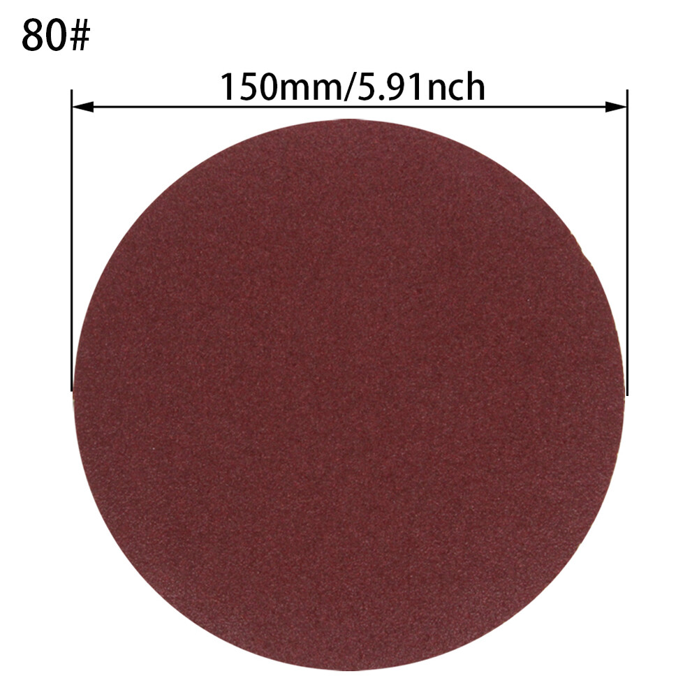 Flocking Adhesive Sanding Disc 150mm 60-2000 Grit Sandpaper 6 inch Sander Lot