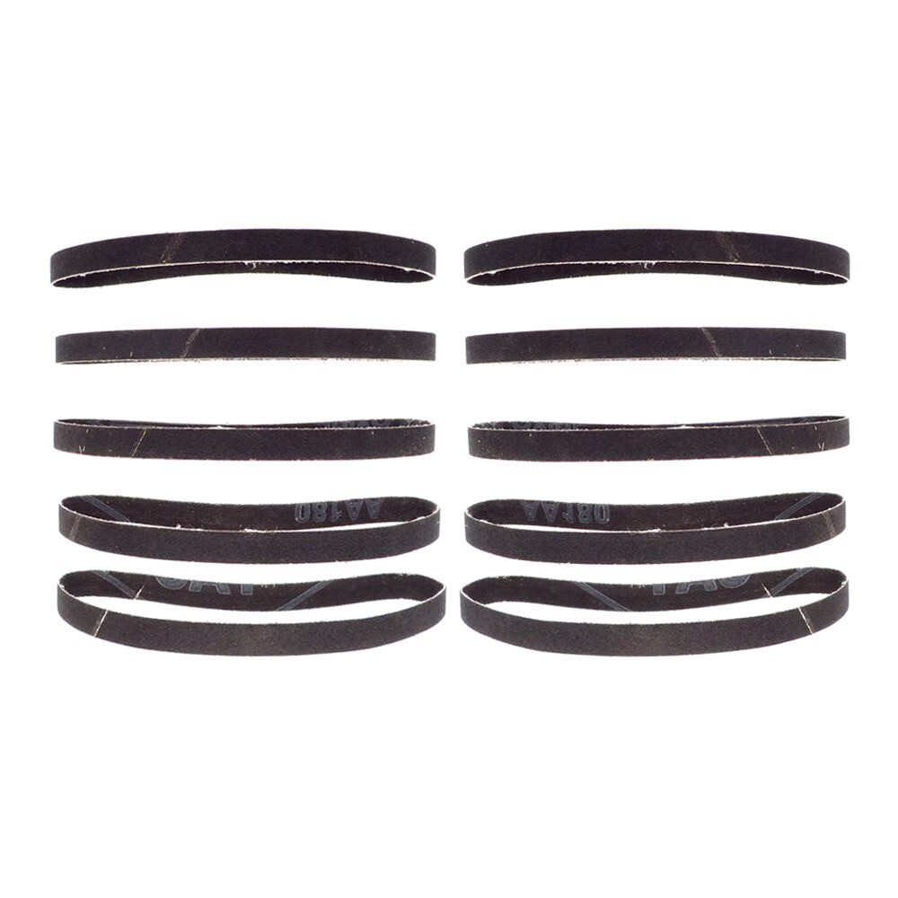 10x330mm Abrasive Sanding Belts For Belt Sander Metal Grinding Sandpaper 60~240#