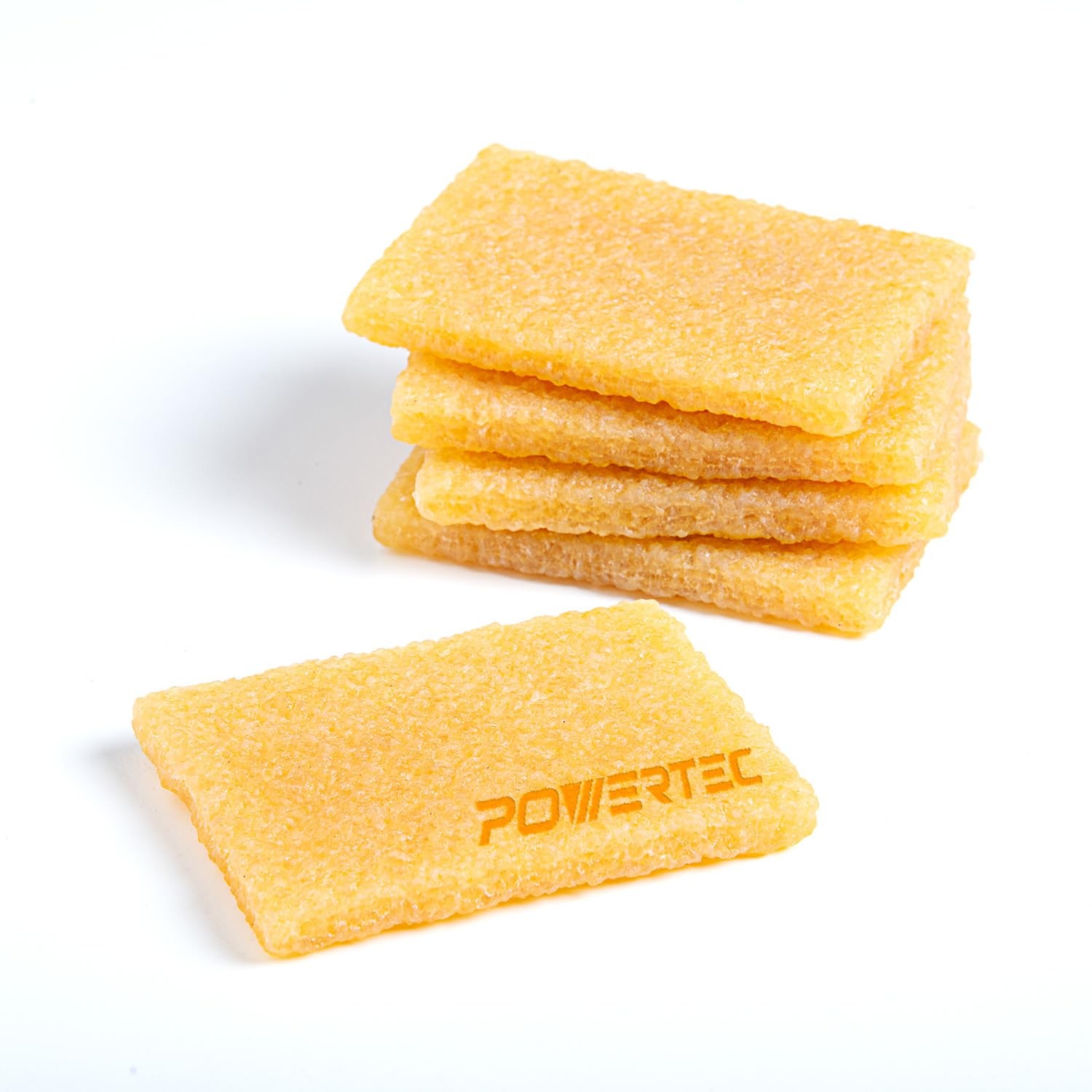 POWERTEC 71895 Abrasive Belt Cleaner 5PK, for Sanding Discs & 2-3/4″, Yellow